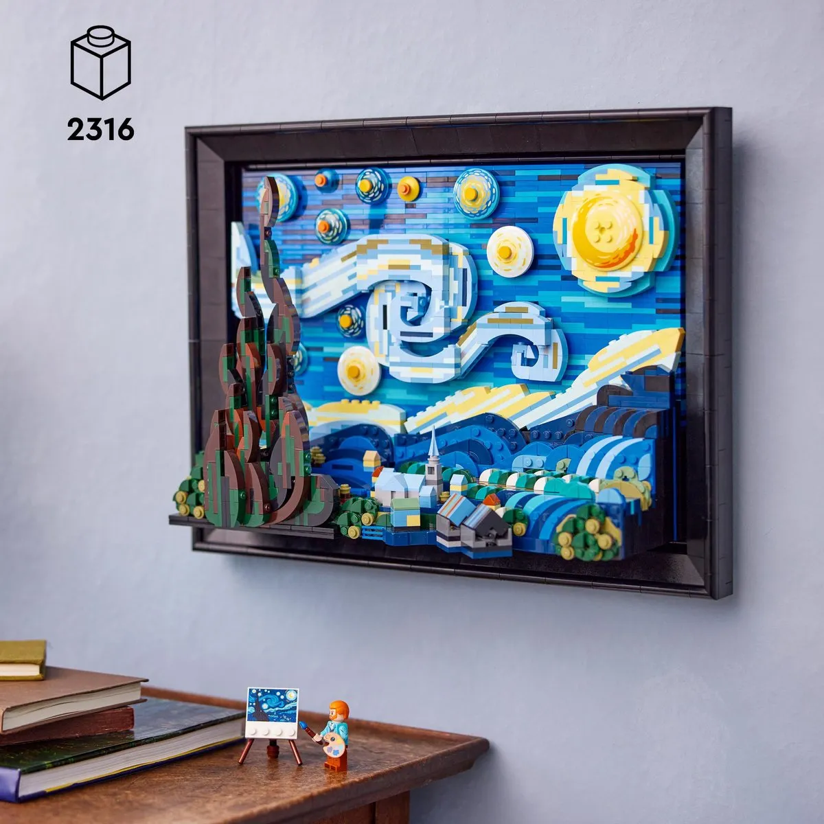 LEGO Ideas Vincent van Gogh De Sterrennacht 21333 - 2316 Stukken