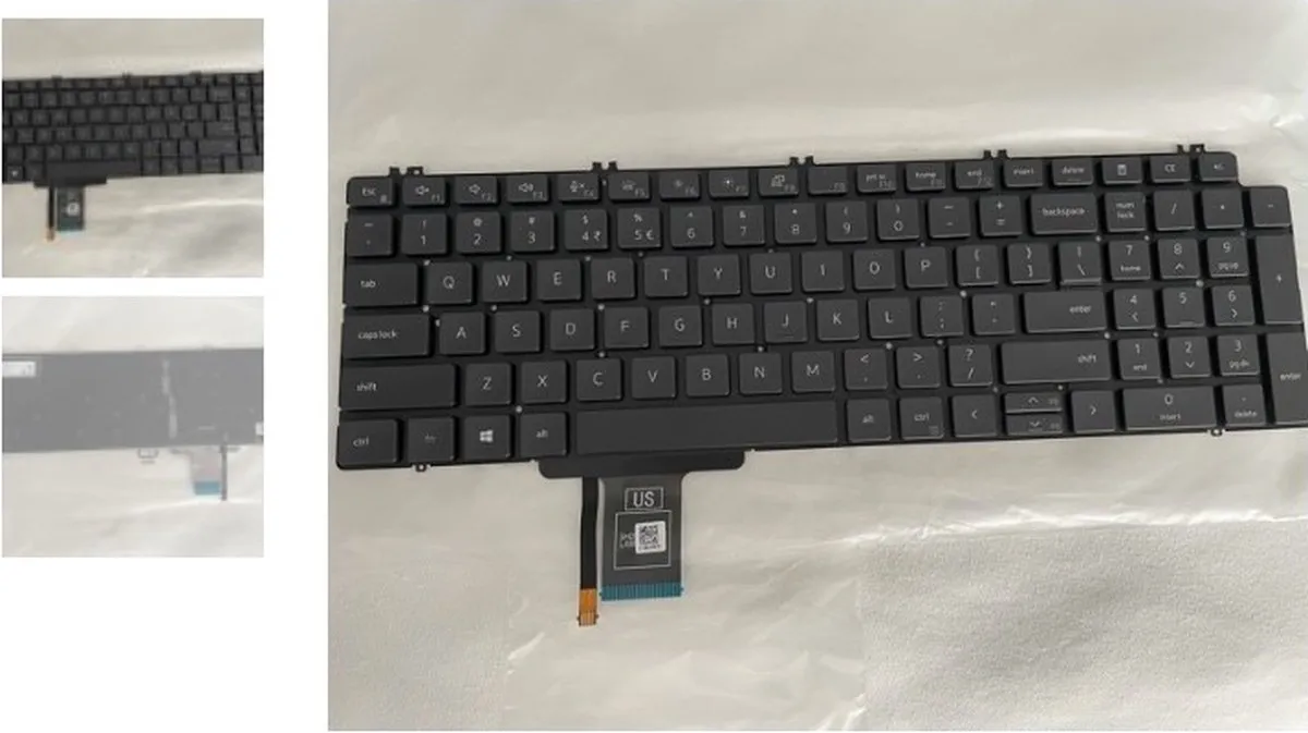 Dell Precision 7550 Toetsenbord