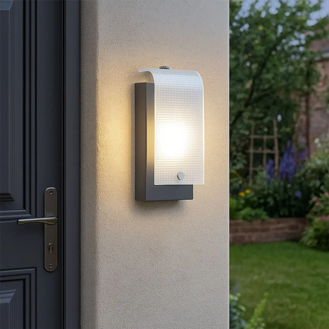 Eglo 78136 LED Buitenwandlamp 3,7W - Zilver - 3000K - afbeelding 2 van 6