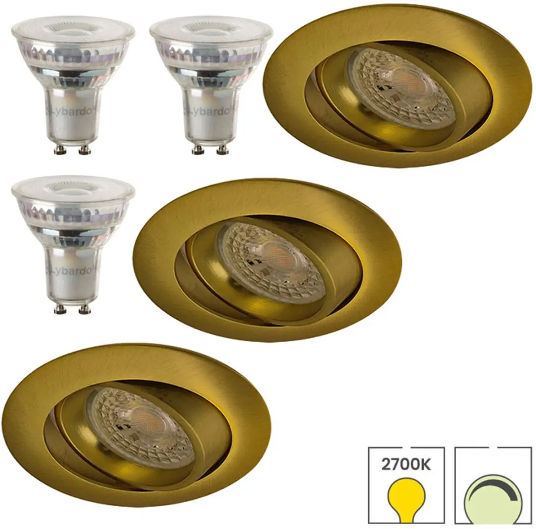Lybardo Jupiter Inbouwspot LED 8-pack