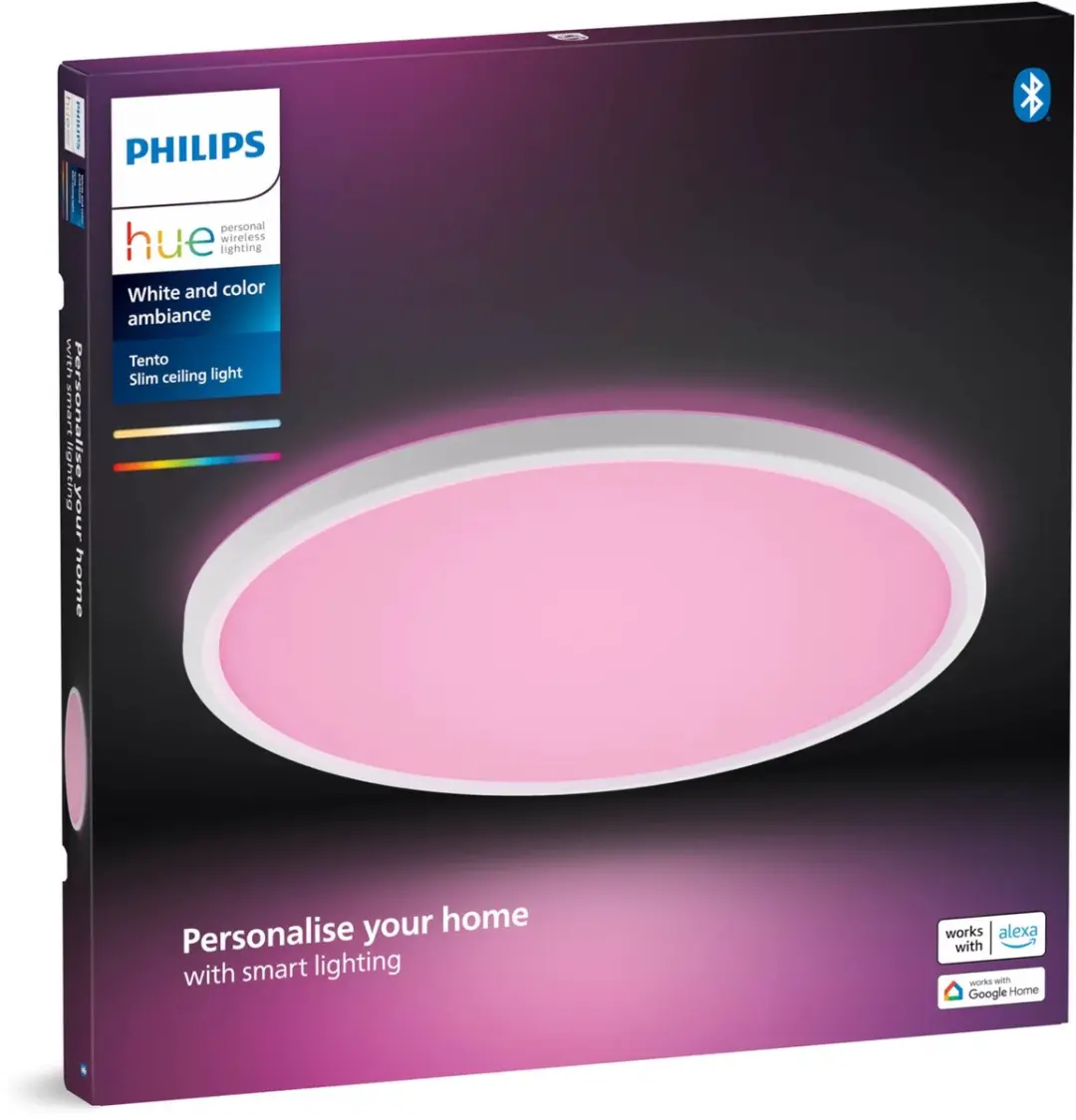 Philips Hue White and Color Ambiance WCA LED-Plafondpaneel 42,1cm - Wit - afbeelding 5 van 5
