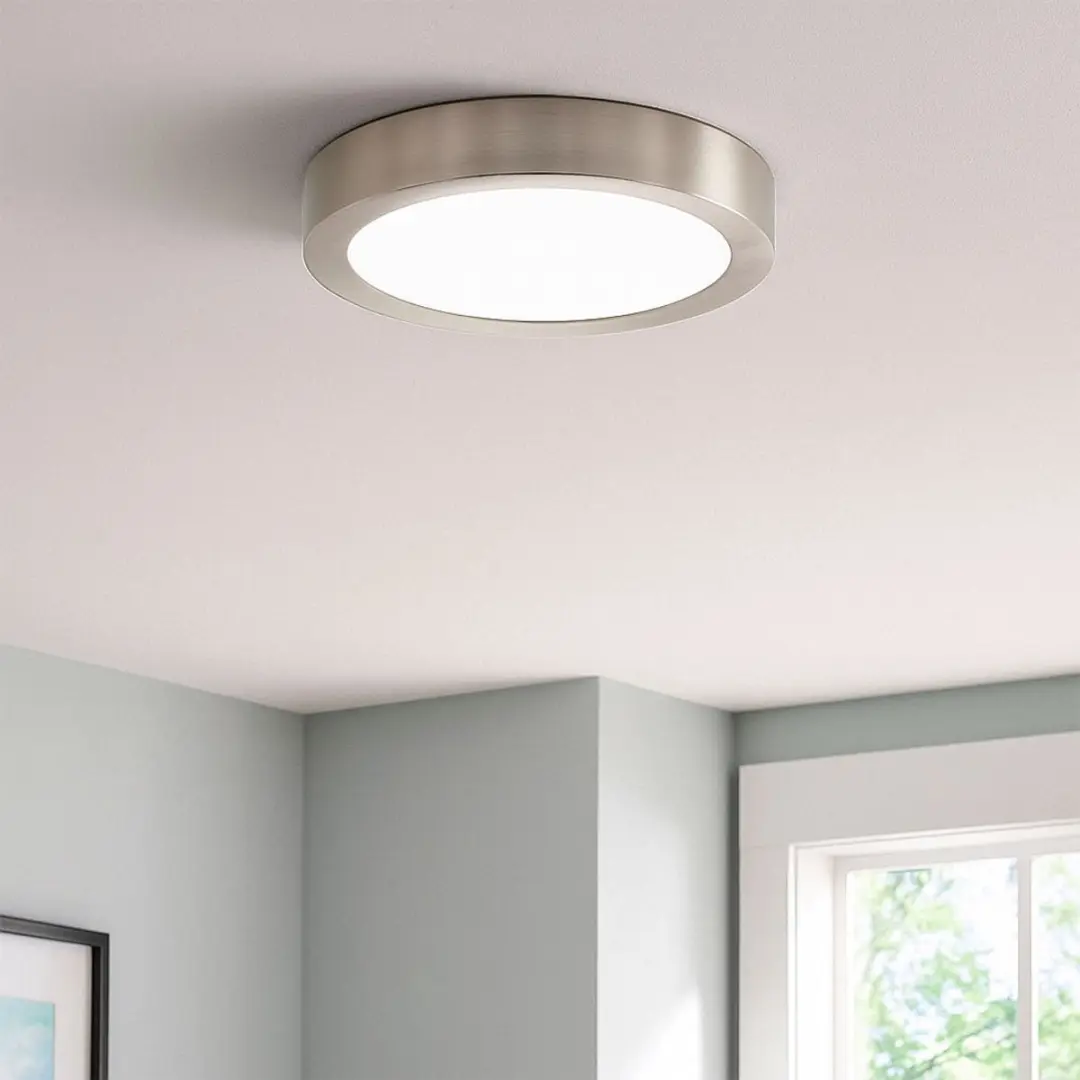 Eglo 78767 RGB LED Plafondlamp - 6W - Zilver - afbeelding 5 van 6
