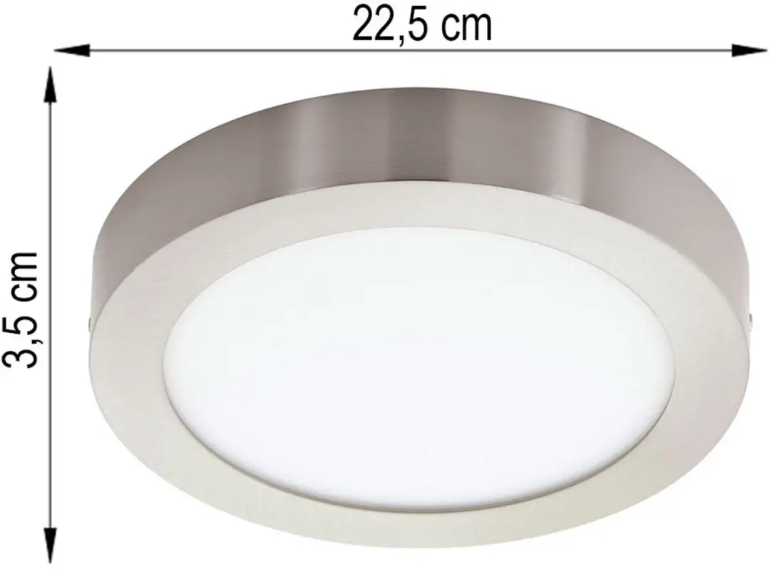 Eglo 78767 RGB LED Plafondlamp - 6W - Zilver - afbeelding 3 van 6