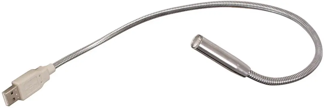 König CMP-USBLIGHT USB LED Lamp - Zilver - 1W Wit