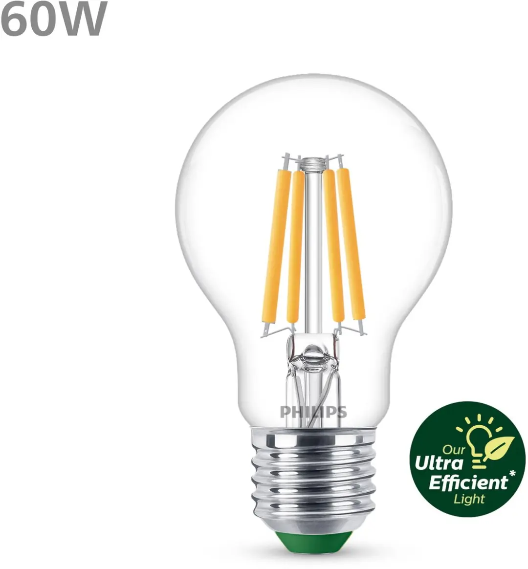 Philips Sunera Wandlamp E27 Warmwit - Zwart