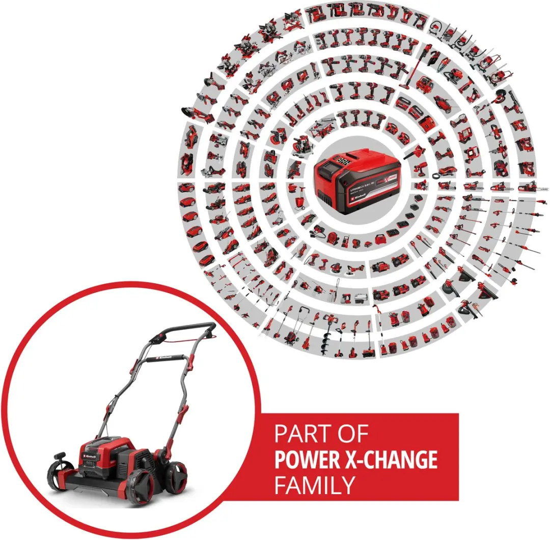 Einhell GP-SC 36/40 Li BL Accu Verticuteerder/Beluchter - 40cm - 18 V