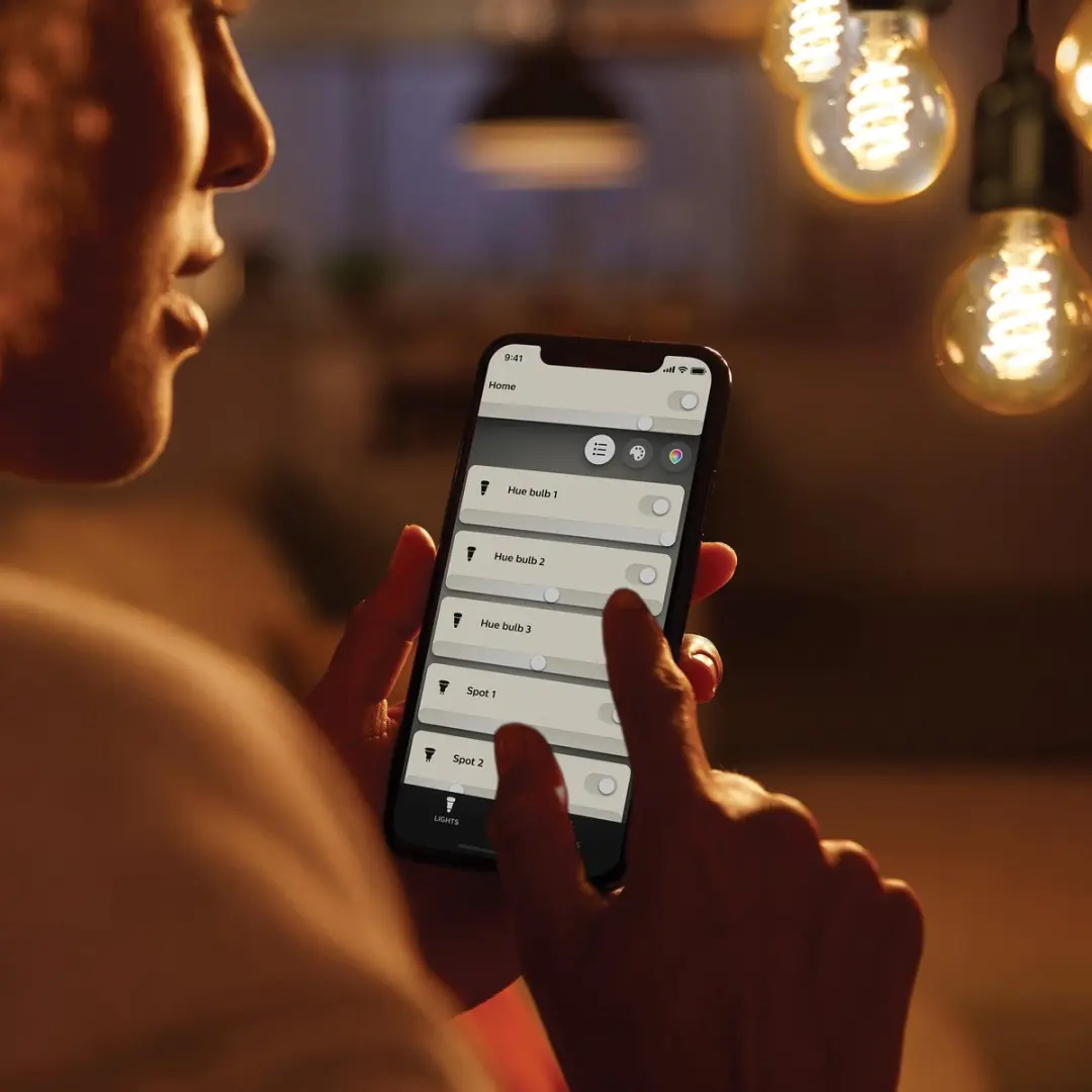 Philips Hue Juli Wandlamp E27 Warmwit - Zwart