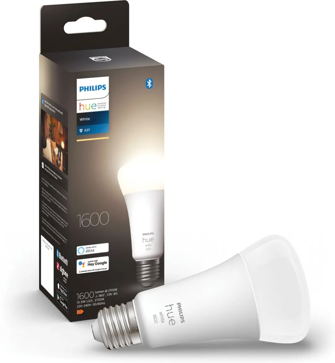 Philips Hue E27 Warm Wit Mat