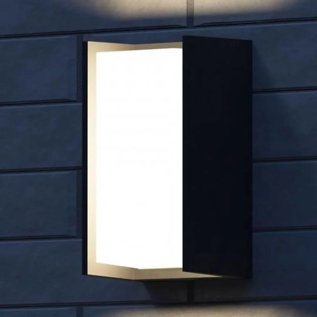 Philips Ecomoods Bridge Wandlamp 15W - Antraciet - afbeelding 4 van 6