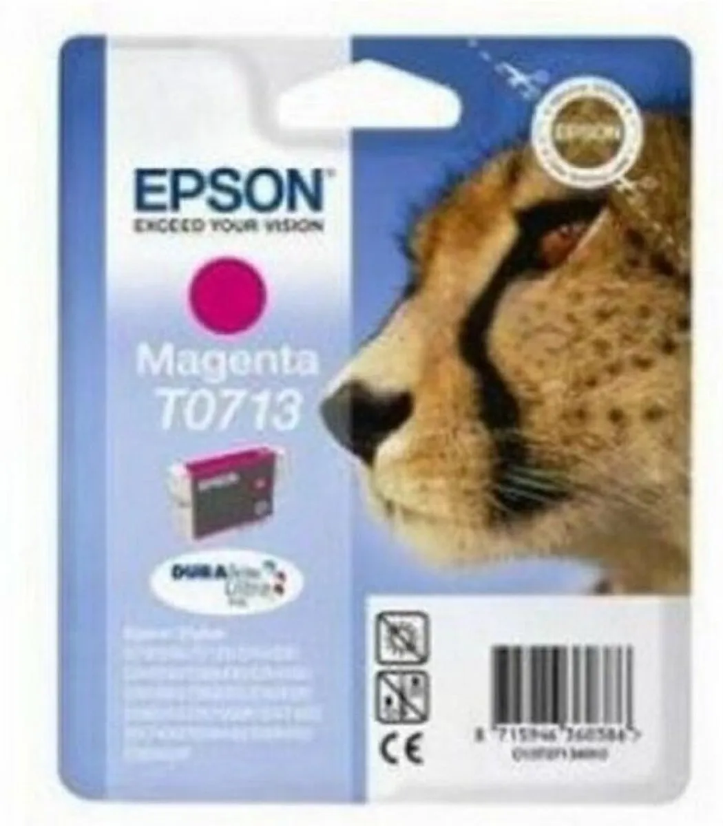 Epson T0713 Magenta Inktcartridge 5.5ml