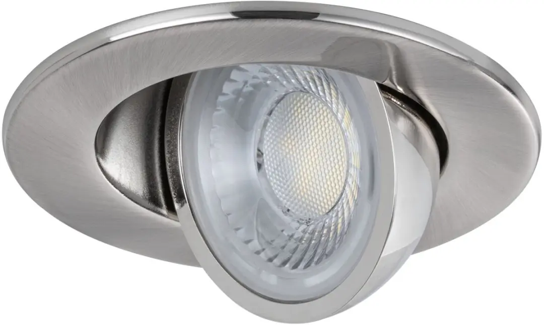Paulmann LED-inbouwlamp Zina IP65 5W - 685lm - 2700-4000K Staal geborsteld