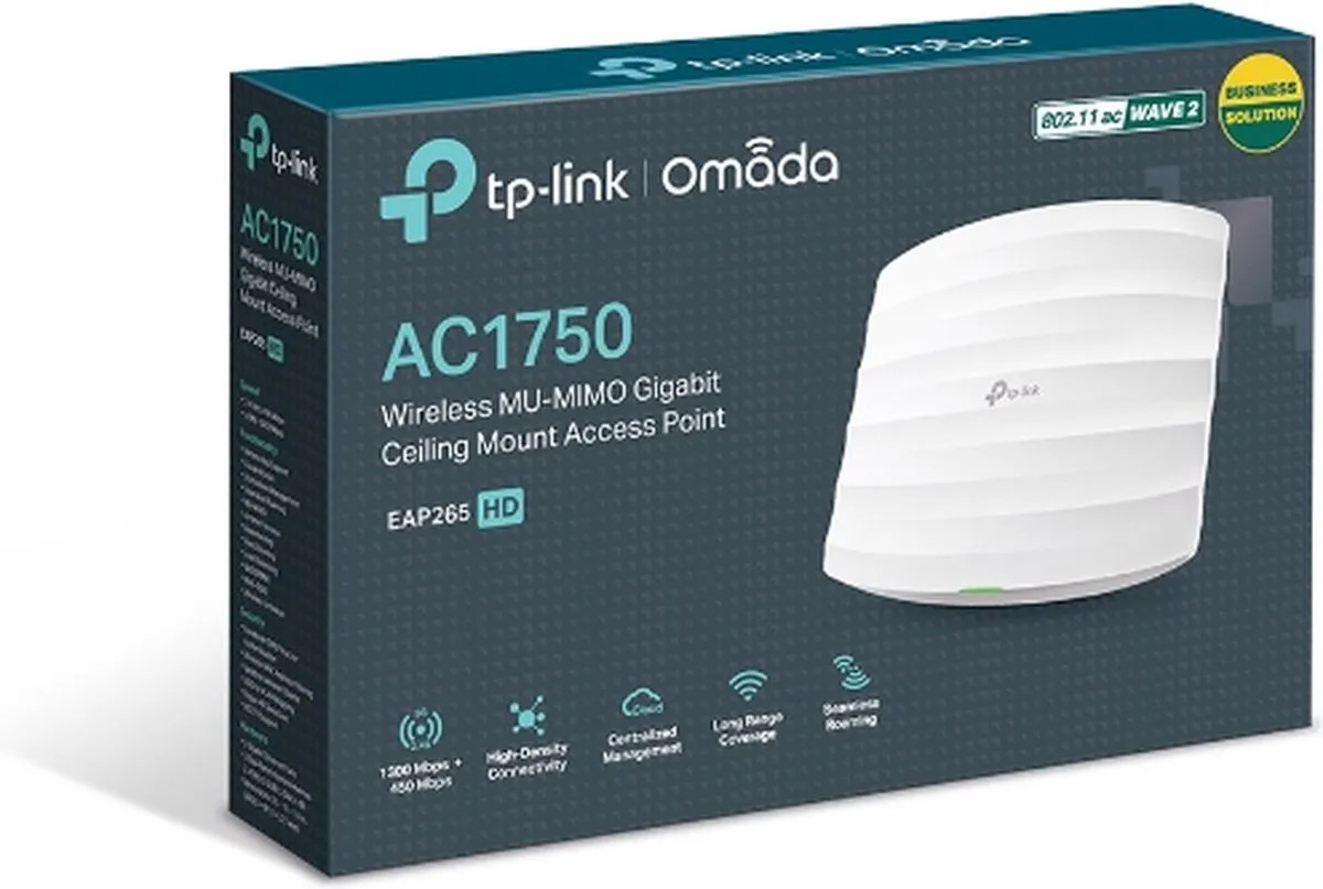TP-Link Omada EAP265 HD Access Point - AC1750 - Wit