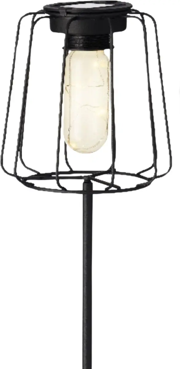 Lumineo LED Solar Wire 2ass - 13cm - Zwart