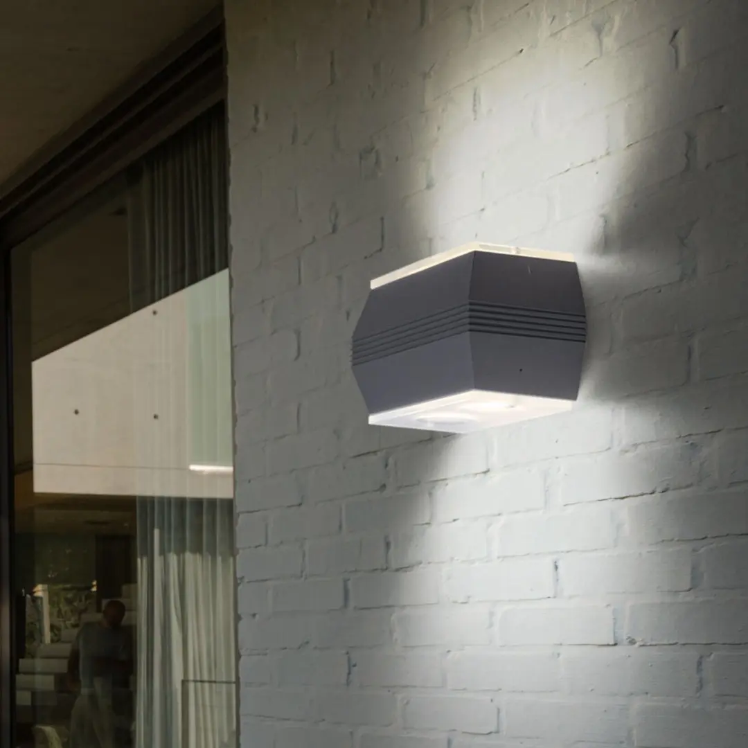 Eglo Norika 1 Wandlamp 4 LED - Zilver - 3000K - afbeelding 5 van 6