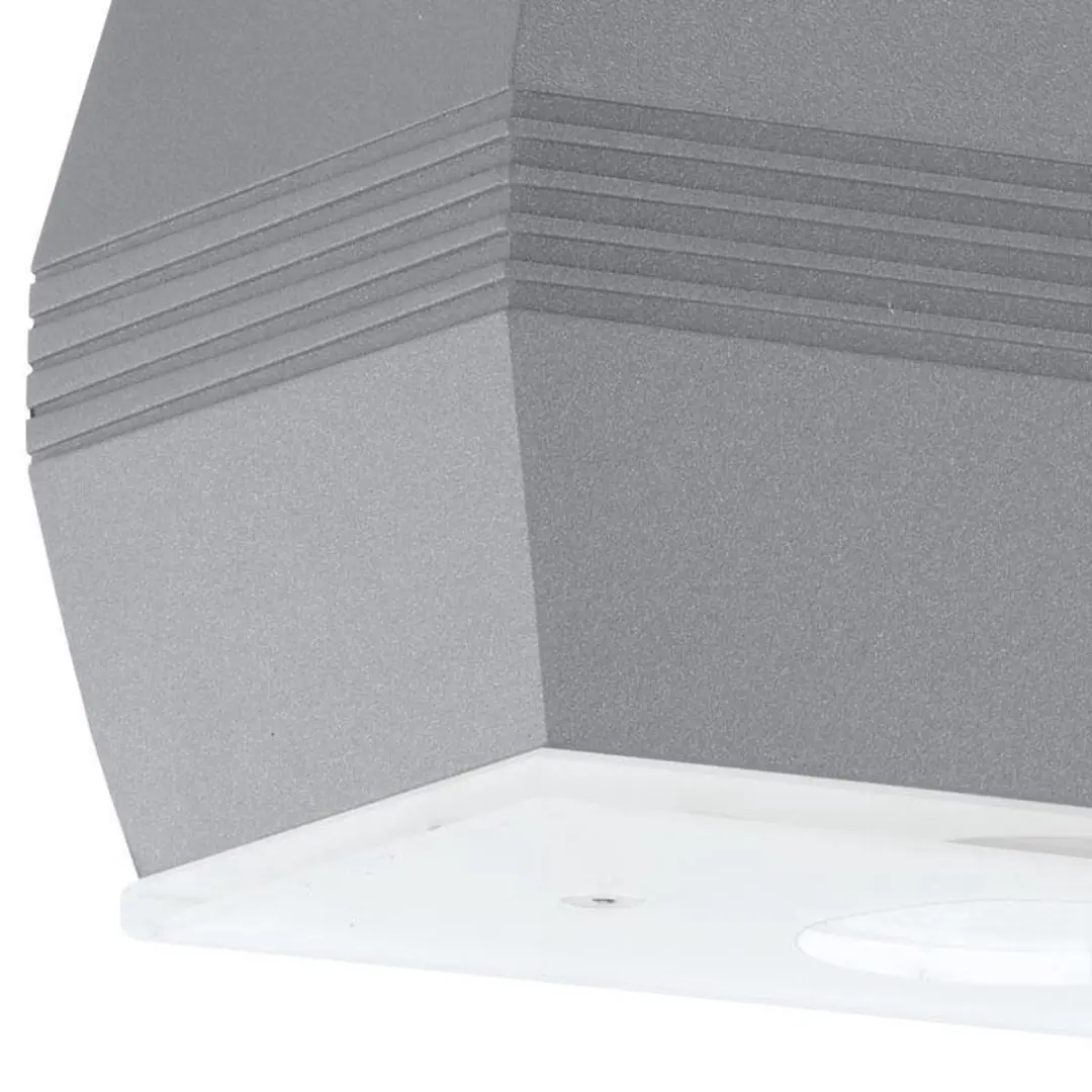 Eglo Norika 1 Wandlamp 4 LED - Zilver - 3000K - afbeelding 3 van 6