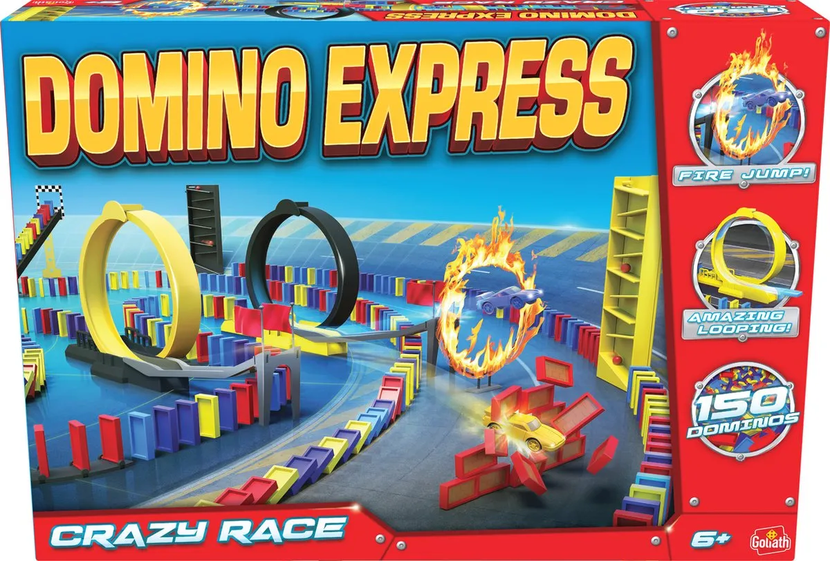 Goliath Domino Express Crazy Race Dominopakket