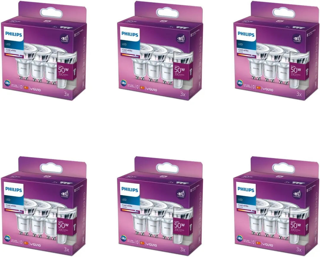 Philips LED GU10 Koelwit 4.6W
