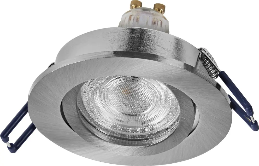 Osram Spot Set LED Inbouwspot Flexibel 4,5W 2700K - 3 Stuks - Satijn nikkel