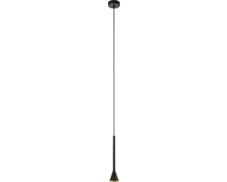 Eglo Cortaderas Hanglamp 5x LED 3000K - Zwart/Goud