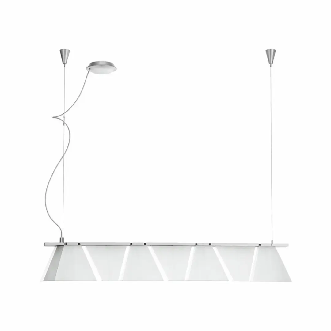 Eglo Hanglamp Glas 7x G9 95x110cm - Wit - afbeelding 2 van 6