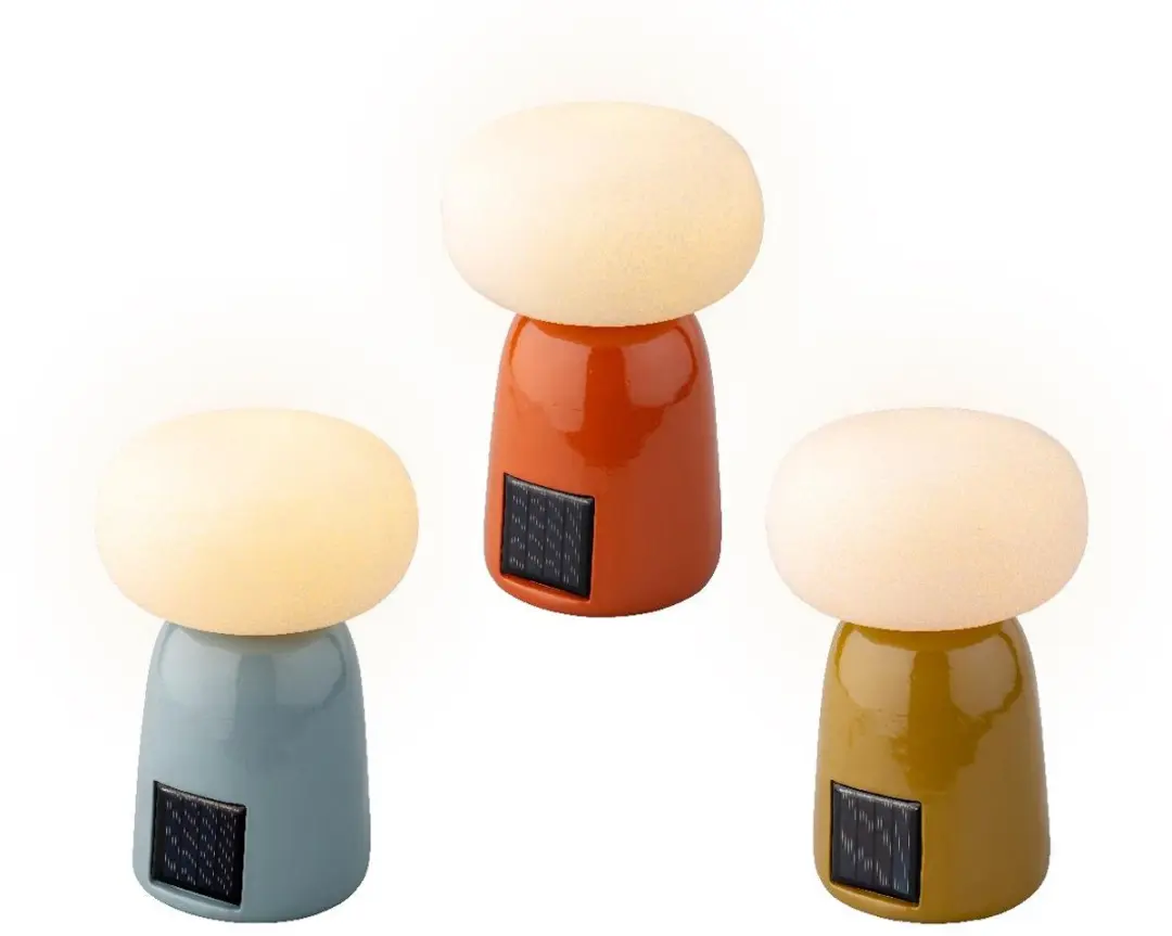 Lumineo Solar Tafellamp Polyresin
