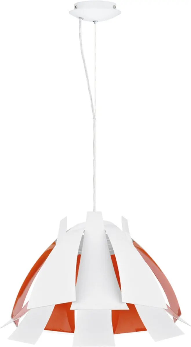 Eglo Tressi Hanglamp 1 Licht - Ø550mm - Wit - afbeelding 2 van 6
