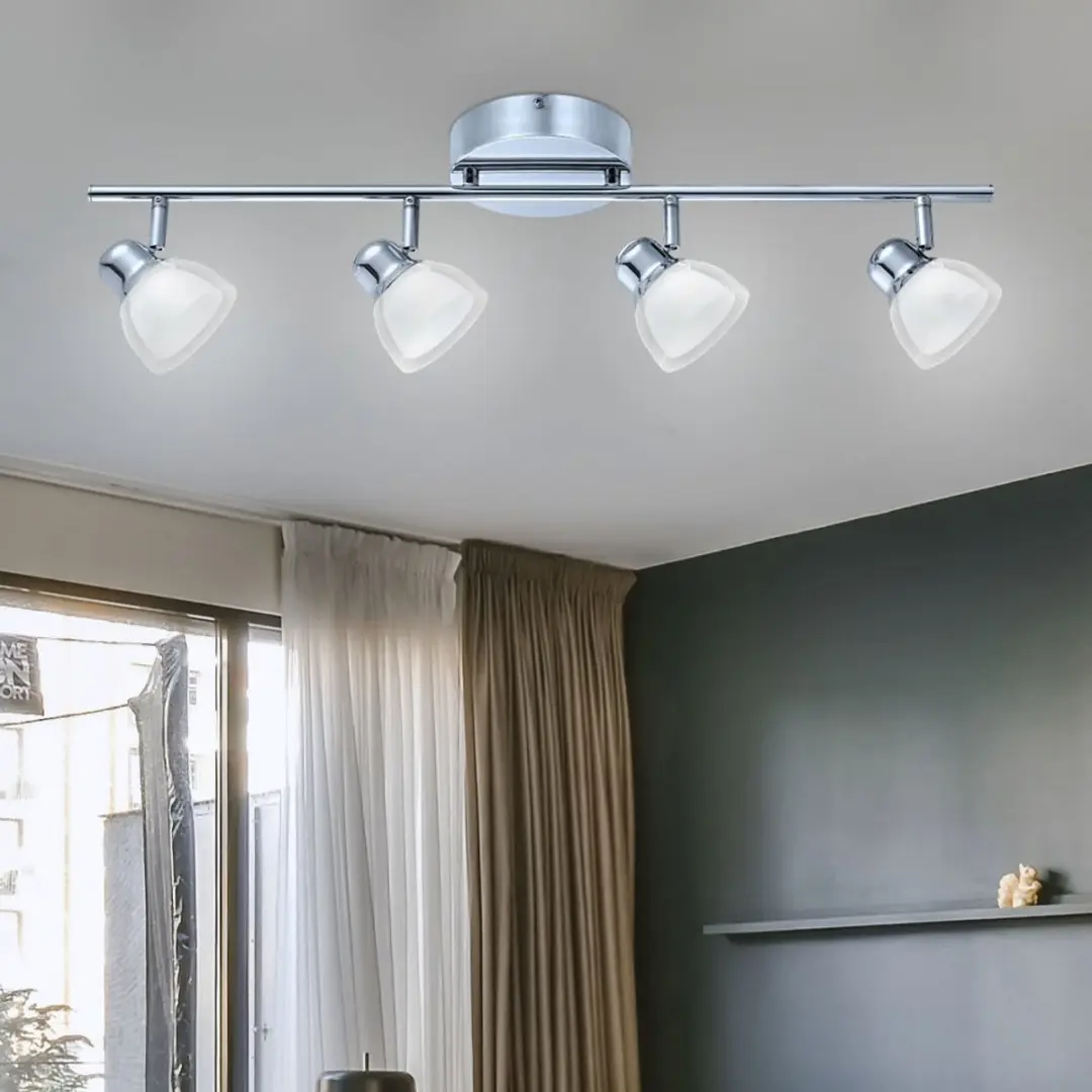 Eglo Tordara Plafondlamp 4x5W - Chroom - afbeelding 6 van 6