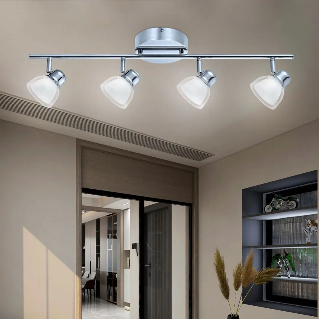 Eglo Tordara Plafondlamp 4x5W - Chroom - afbeelding 4 van 6
