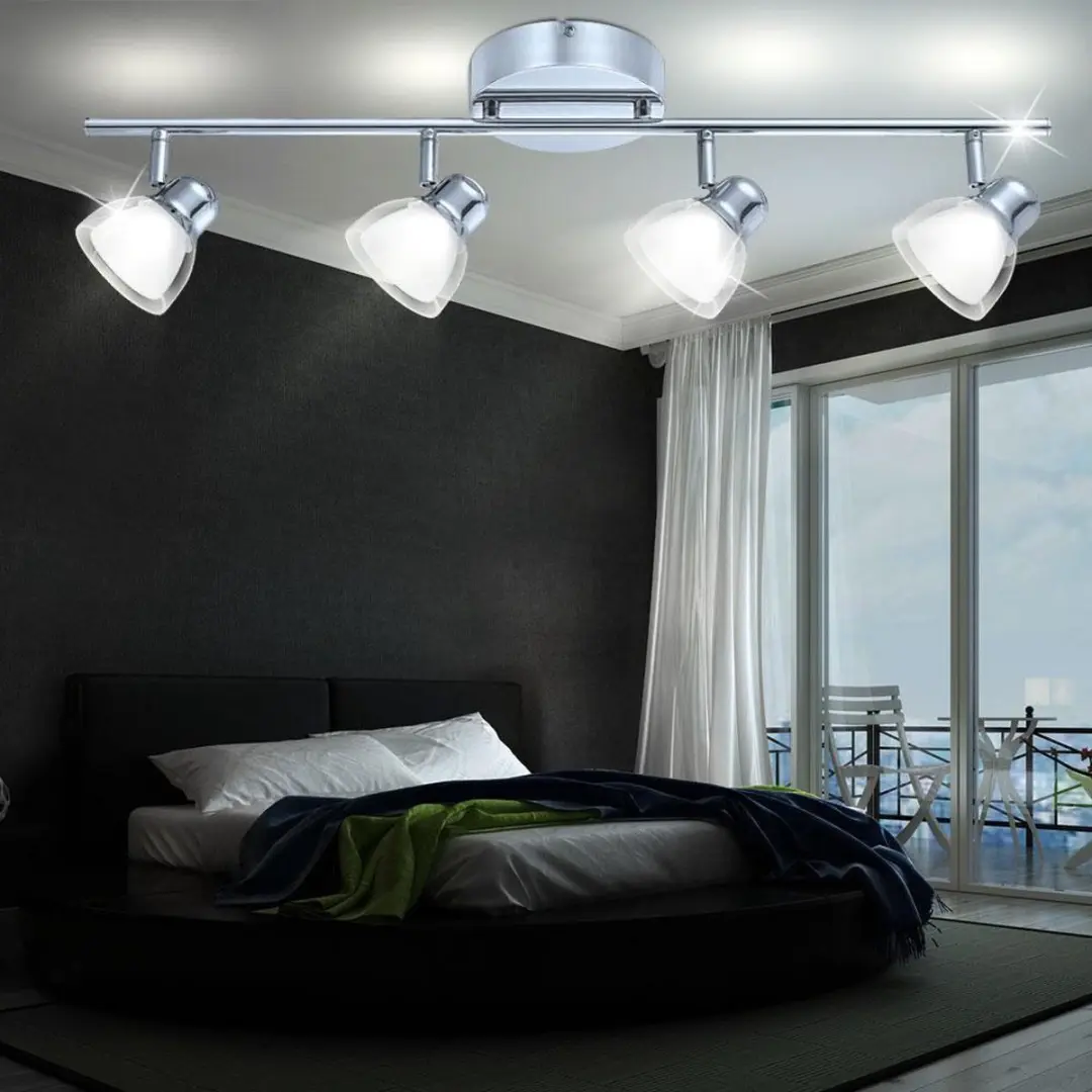 Eglo Tordara Plafondlamp 4x5W - Chroom - afbeelding 3 van 6