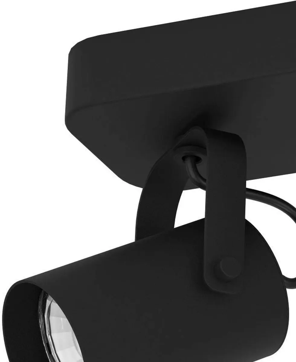 Eglo Sorego Opbouwspot GU10 - 28cm - Zwart