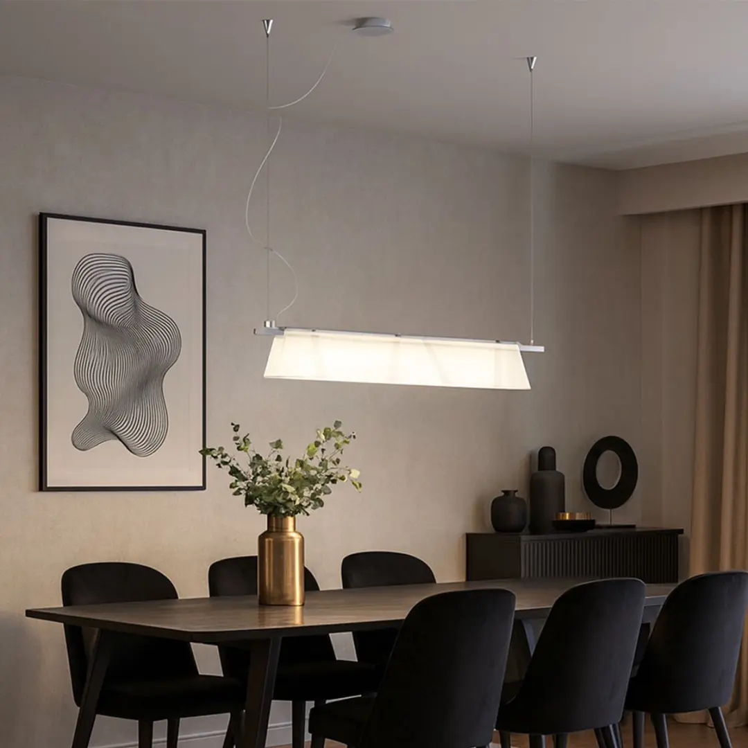 Eglo Ximena Plafondlamp Hanglamp 5 Lichthoorns - Zilver - afbeelding 4 van 6