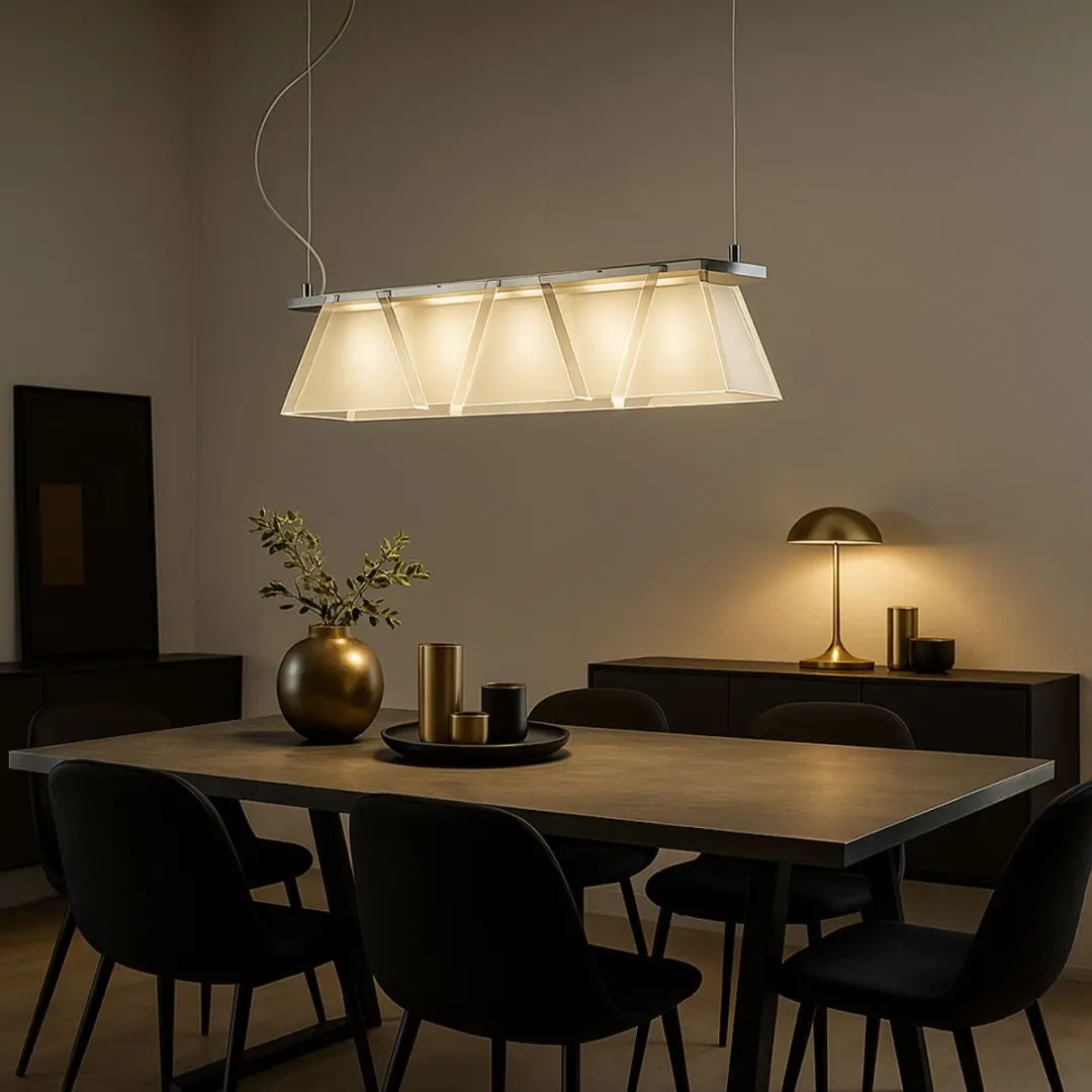 Eglo Ximena Plafondlamp Hanglamp 5 Lichthoorns - Zilver - afbeelding 5 van 6