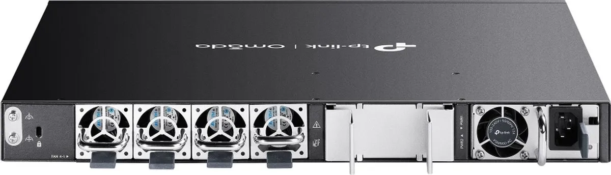 TP-Link Omada SG6428XHP Managed L3 Switch 28 Poorten PoE 720W - Zwart