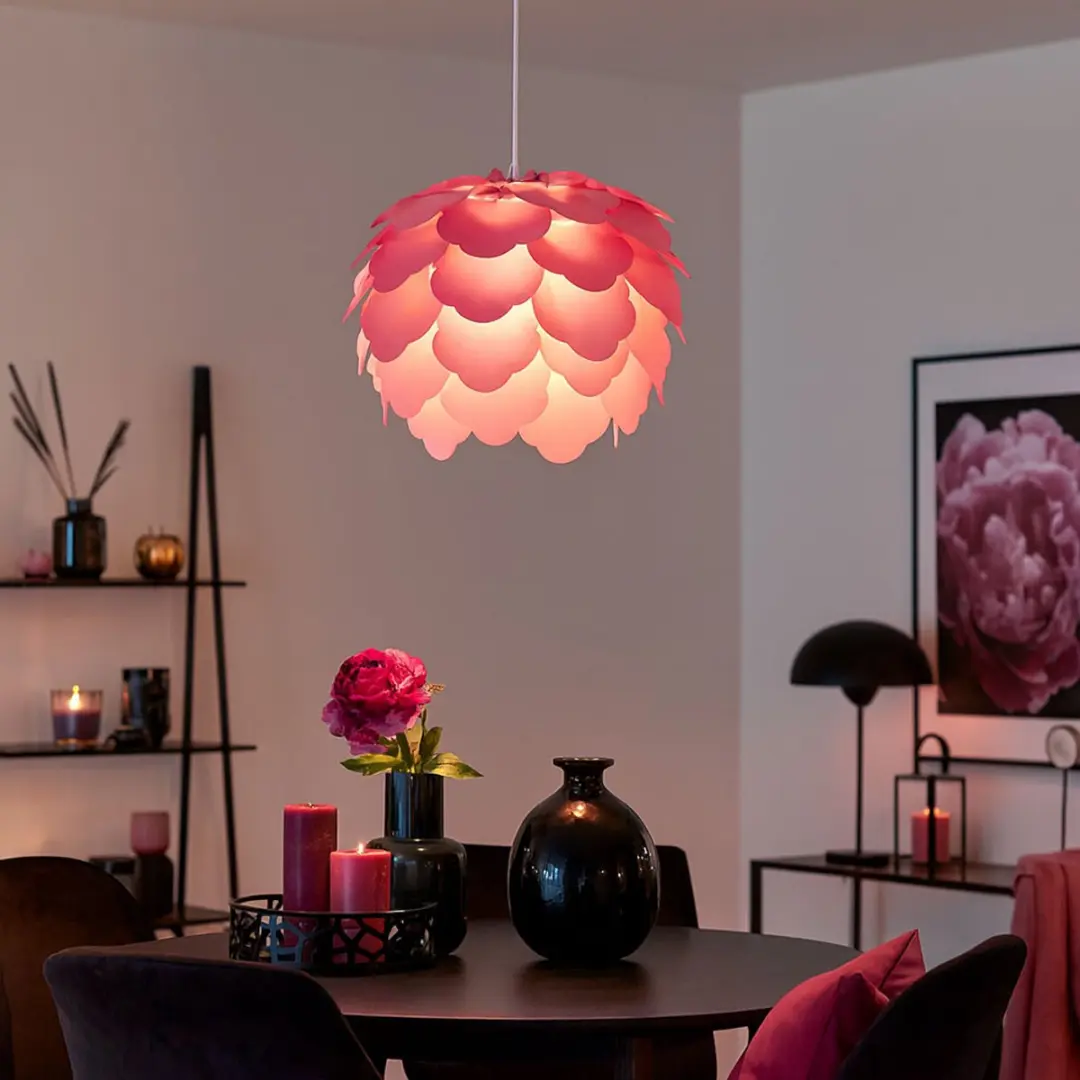 Eglo Filetta Hanglamp - 1 Licht - Ø420mm Paars - afbeelding 3 van 6