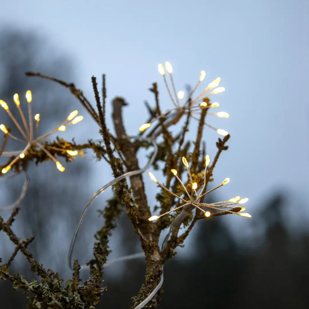Star Trading Flower Buitenverlichting 96 LED - 210cm - Wit