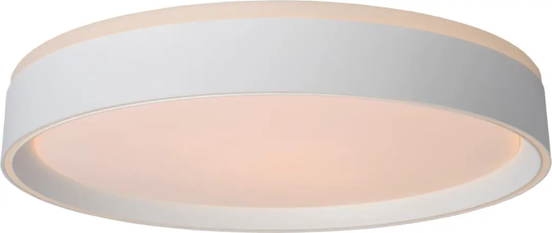 Lucide NURIA Plafondlamp Ø40cm - LED 24W 2700K - Wit