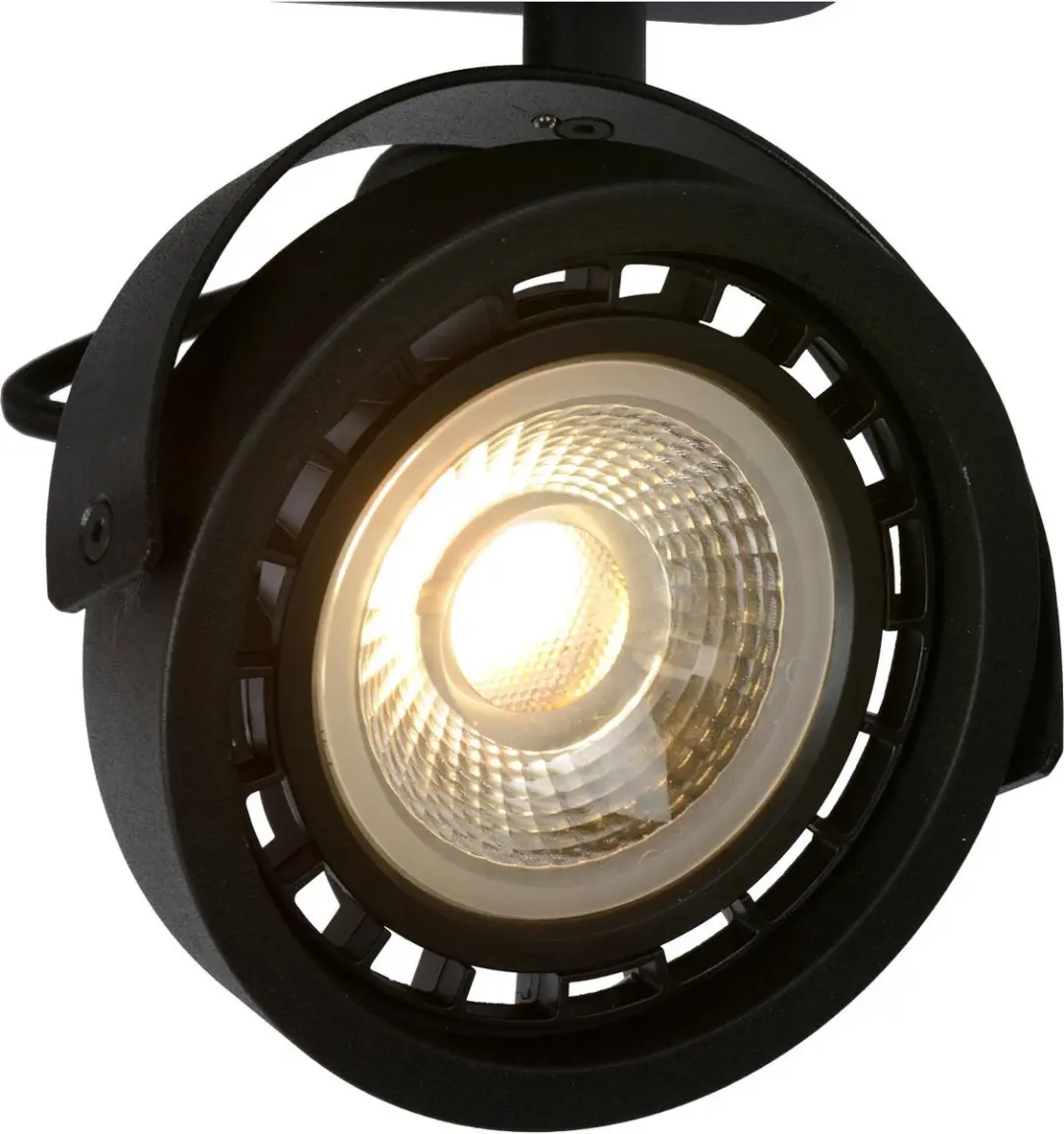 Lucide TALA LED Plafondspot GU10 2x12W 2200K/3000K - Zwart