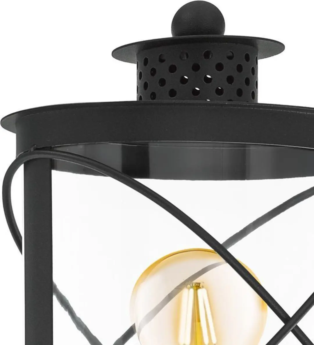 Eglo Hilburn Wandlamp Buiten E27 - 37,5cm - Zwart