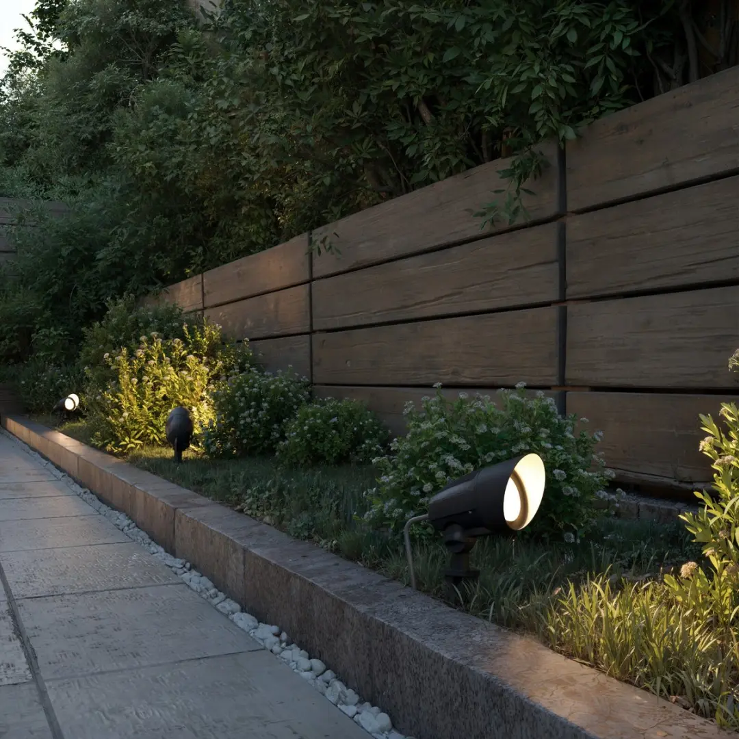 Philips Hue Cylr Tuinspot Zwart - GU10 Warmwit