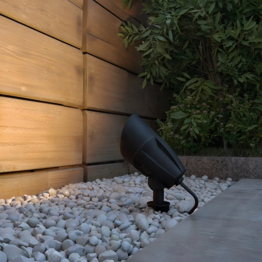 Philips Hue Cylr Tuinspot Zwart - GU10 Warmwit