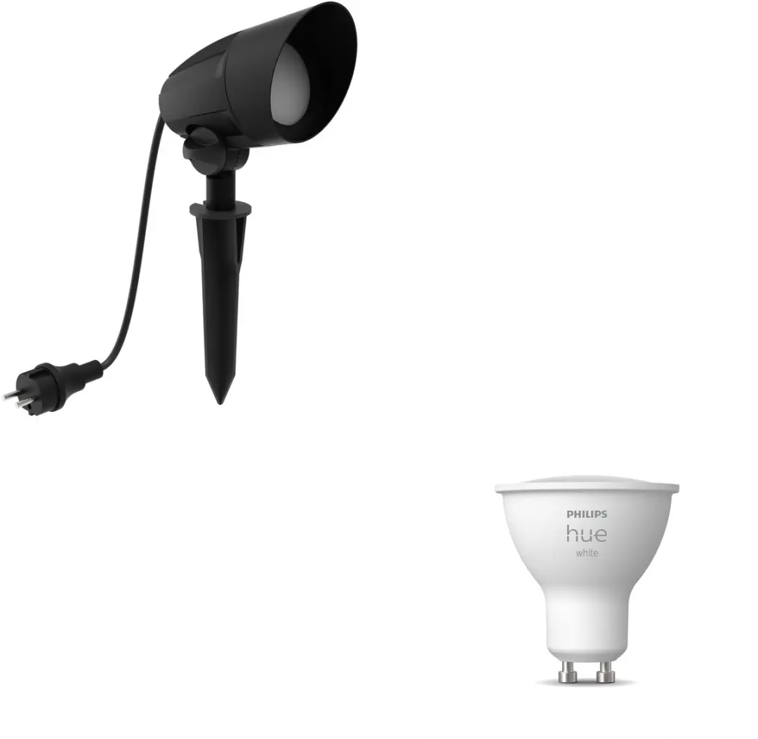 Philips Hue Cylr Tuinspot Zwart
