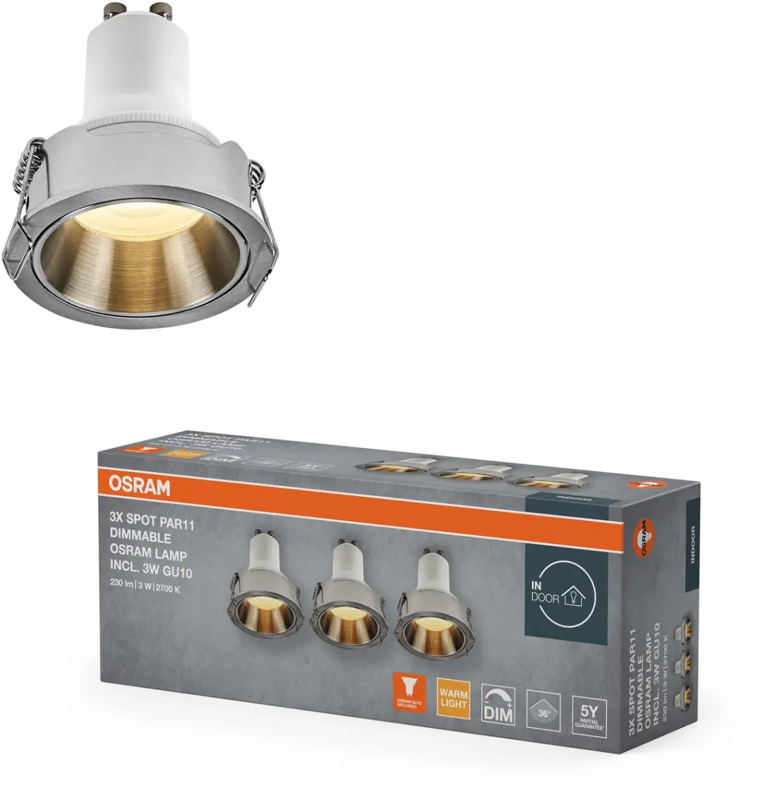 Osram Spot Set PAR11 LED 3W 2700K