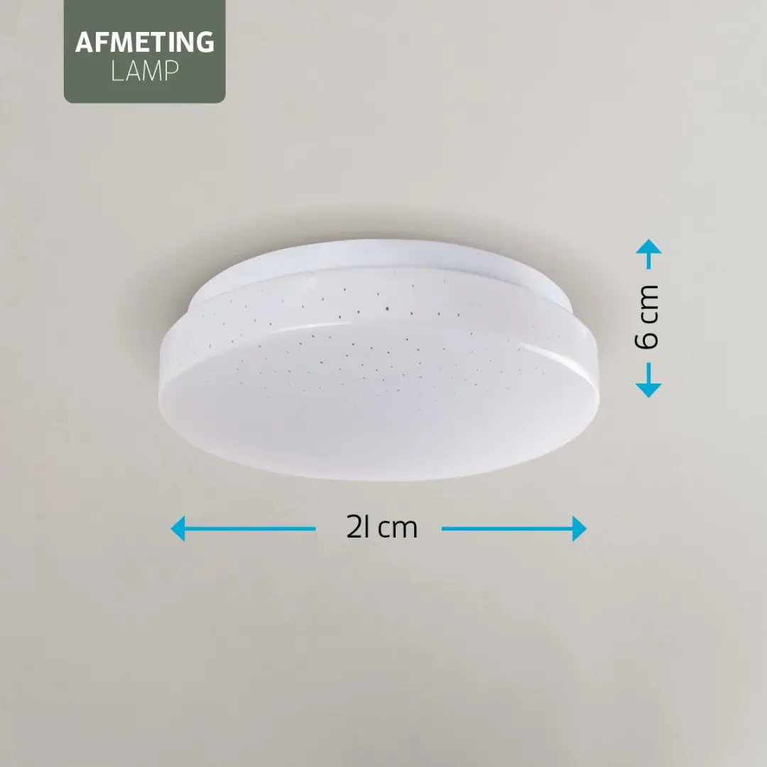 Varin Smart Plafondlamp LED Ø21cm - RGBW - WiFi - Tuya Smart