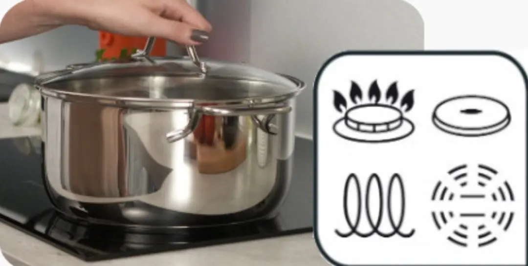 Tefal Intuition Pannenset B864SA74 - 10-delig - Zilver