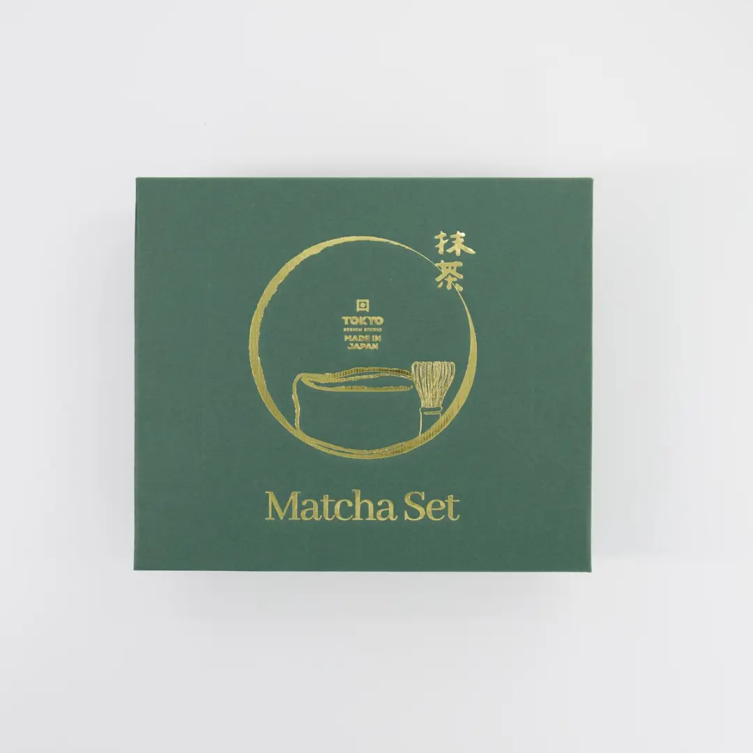 Tokyo Design Studio Matcha Geschenkset Hisui Groen - 4 Stuks