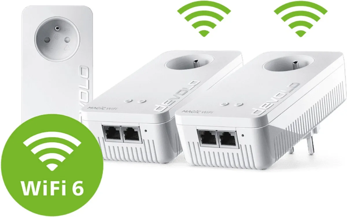 Devolo Magic 2 WiFi 6 Next Multiroom Kit - 3 Stuks