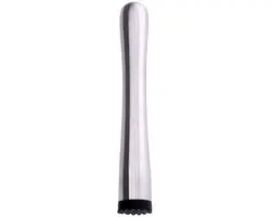 Excellent Houseware Stalen Barmaatje 17.5cm - Zilver/Zwart
