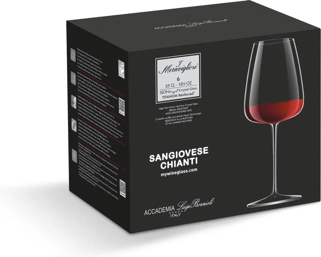 Luigi Bormioli Meravigliosi Wijnglas 55cl - 6 Stuks