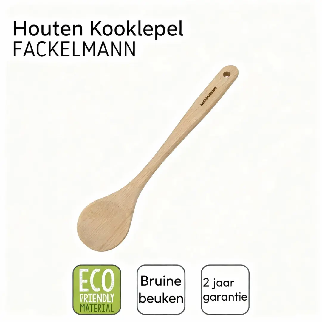 Fackelmann Nature Keukenlepel 31040 - FSC-hout