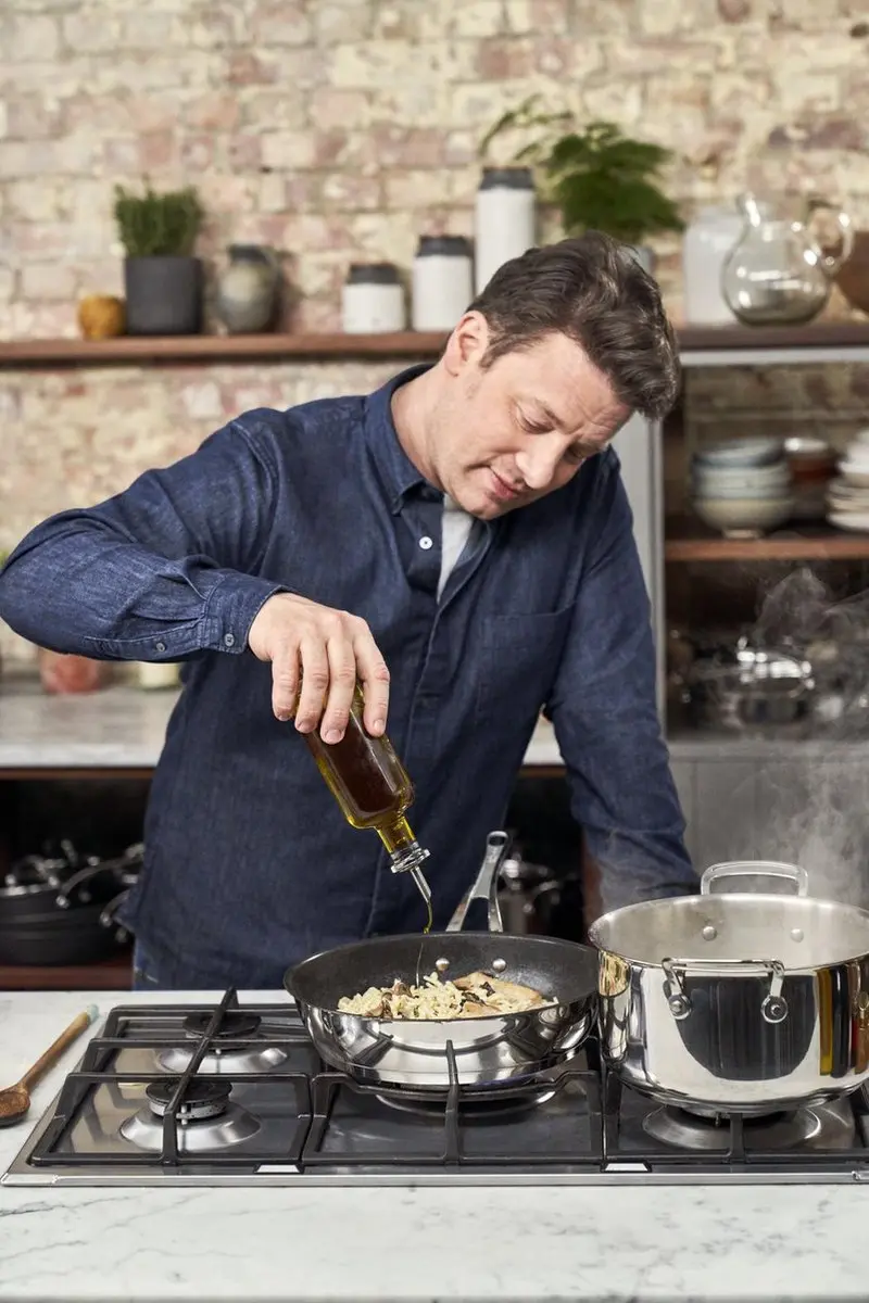 Jamie Oliver by Tefal Cook's Classic Koekenpan 24cm - Inductie - RVS